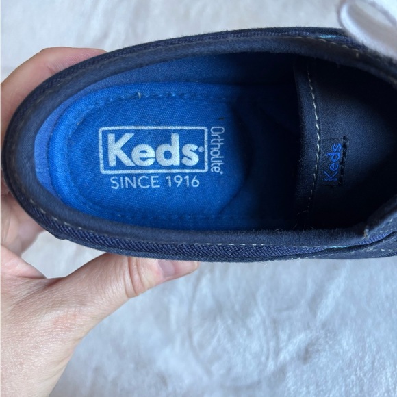 Keds Craze T-Toe Sneakers Dark Blue Denim Size 6,5 Lace-Up - Picture 7 of 8